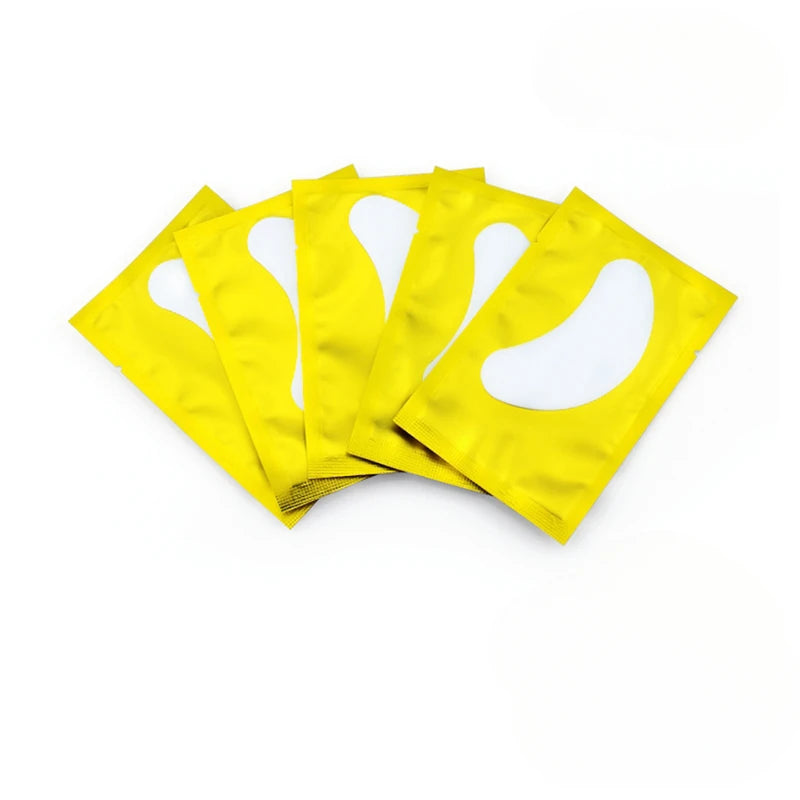 50 Pieces Of Hydrogel Eyelash Patch Grafting Eyelashes Isolating Pad Eyelash Patch Beauty  Moisturizing Eye Mask for Long-lastin