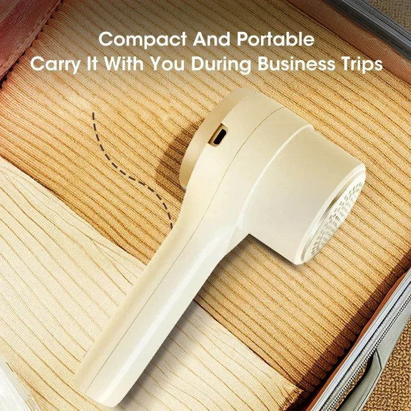 Electric Lint Remover Household Hair Ball Trimmer For Clothing Rechargeable Sweater and Clothing Fuzz Remover LED Display