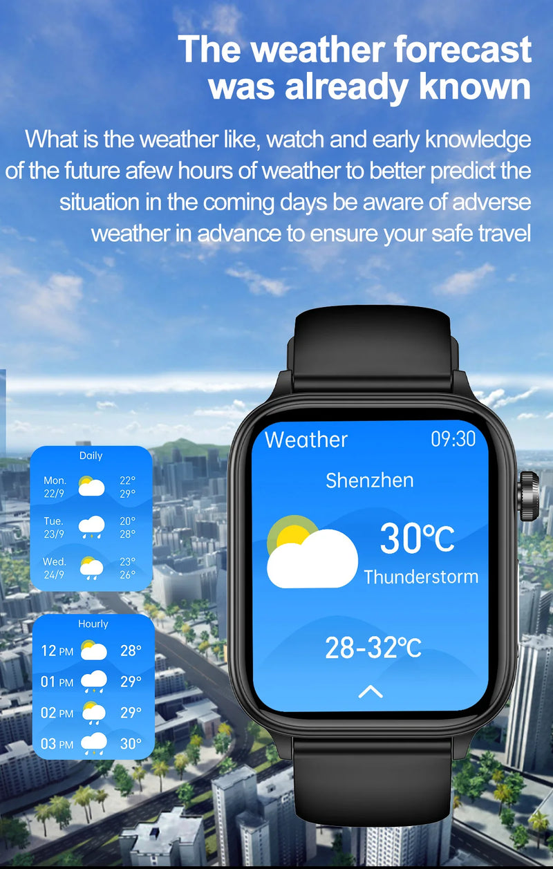 2025 New ECG+PPG Monitoring Smart Watch Women Blood pressure Blood Lipid Uric Acid Women Menstrual Health Tracker Smartwatches