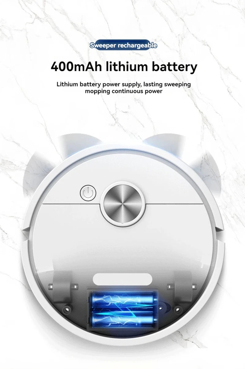 Xiaomi MIJIA 3 in 1 Smart Sweeping Robot Vacuum Cleaner 4000Pa Strong Suction Easy To Use For Hard Floors Pet Hair Carpets New