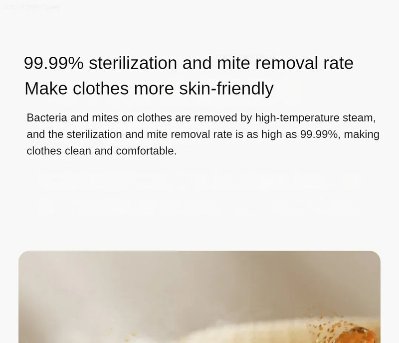 Xiaomi Mijia Garment Steamer 2 Foldable Handheld Clothes Steam Iron Portable Mite Removal Iron Steamer for Travel Home Appliance