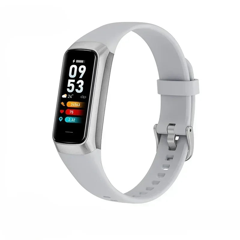 Xiaomi Amoled Smart Watch Men 2024 Smart Band Women Heart Rate Blood Smartwartch Waterproof Smart Bracelet Sport Fitness Tracker