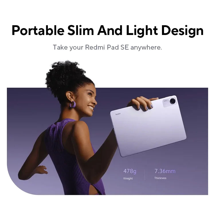 Xiaomi Redmi Pad SE 11 6GB/128GB 8GB/256GB Wifi EU Charger Global Version