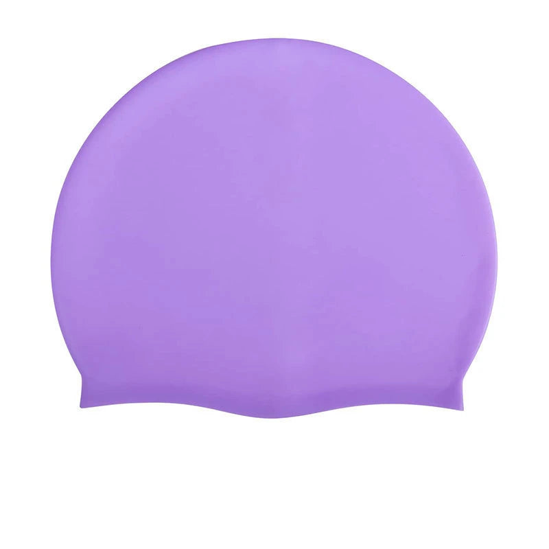 Swimming Cap Silicone Waterproof Swim Hat for Men Women Adult Kids Long Hair Pool Caps Diving Swimming Equipment Elastic Caps