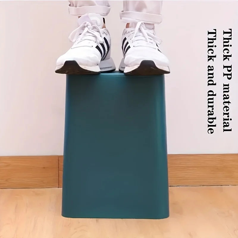 10L Smart Trash Can With One Button Pop Up Lid High Looking Anti Odor Lidded High End Slit Paper Basket For Home Toilets