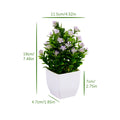 Artificial Plant Tree Window Sill Office Table Desktop Decoration Plastic Garden Fake Plant Potted Home Decor Potted Ornaments