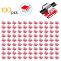 10/20/50/100pcs Cable Clips, Adhesive Cable Organizer Cord Holder, Durable Strong Cable Wire Management for Car, Office and Home
