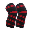 1pc Sports Knee Wraps Straps for Gym Workout Weightlifting Fitness Squats Training Elastic Knee Strap Sleeves Protector