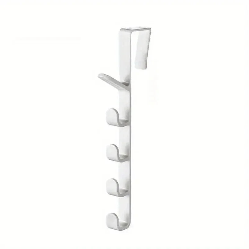 1pcs Bedroom By Hanger Clothes Hanging Rack Over The By Plastic Home Storage Organization Hooks, Purse Holder For Bags Rails