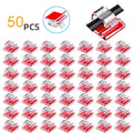 10/20/50/100pcs Cable Clips, Adhesive Cable Organizer Cord Holder, Durable Strong Cable Wire Management for Car, Office and Home