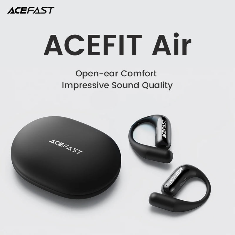 ACEFAST FA002 ACEFIT Air Wireless Bluetooth 5.4 Open-Ear Earphones ENC Call Noise Reduction Earbuds with Ultra Thin Charging Box
