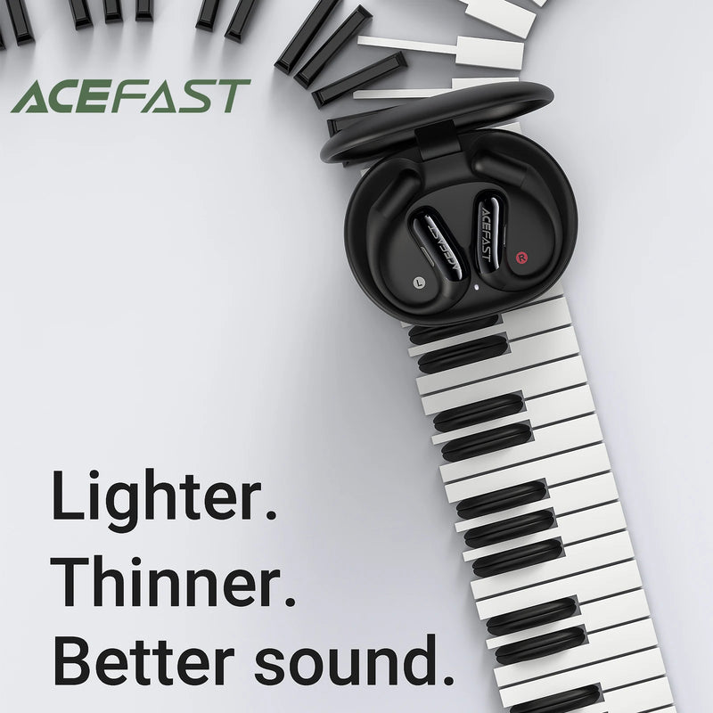 ACEFAST FA002 ACEFIT Air Wireless Bluetooth 5.4 Open-Ear Earphones ENC Call Noise Reduction Earbuds with Ultra Thin Charging Box