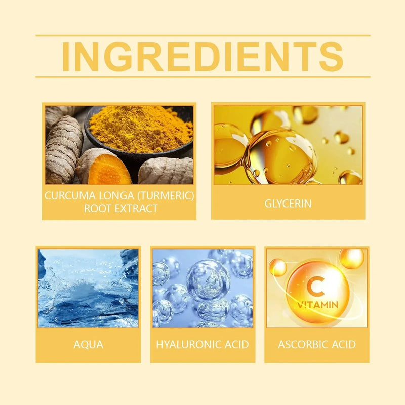 Vitamin C Turmeric Mud Mask Cleansing Shrinking Pores Moisturizer Brighten Deep Hydration Lightening Reduce Dullness Clay Mask