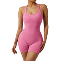 2024 Jumpsuits Women Yoga Shorts Female Sleeveless Sport Romper Bodysuits Summer Yoga Playsuits Skinny Gym Fitness Outfits