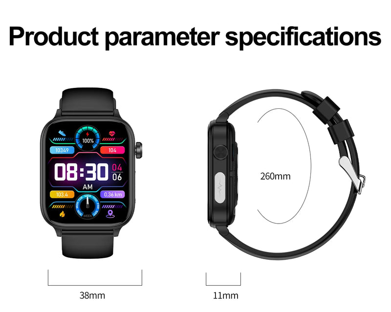 2025 New ECG+PPG Monitoring Smart Watch Women Blood pressure Blood Lipid Uric Acid Women Menstrual Health Tracker Smartwatches