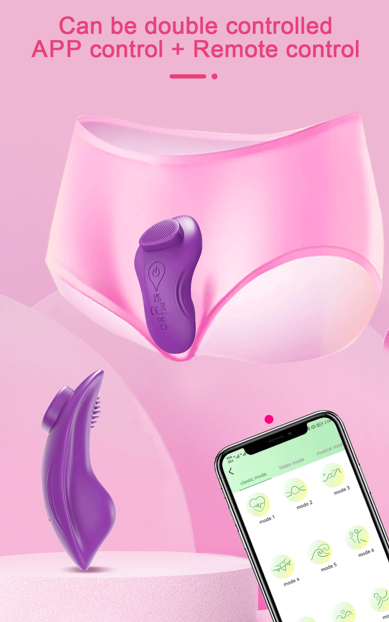 APP Wearable Vibrator for Women Bluetooth Control Egg Clit Stimulator Magnetic Wear Vibrating Female Masturbator Sex Toys Adults