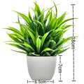 Artificial Plant Tree Window Sill Office Table Desktop Decoration Plastic Garden Fake Plant Potted Home Decor Potted Ornaments