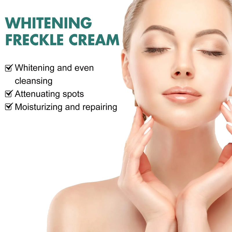 EELHOE Nicotinamide Freckles Cream Moisturizing Face Lightening Repair Skin Care Melasma Remover Pigmentation Removal Cream 30g