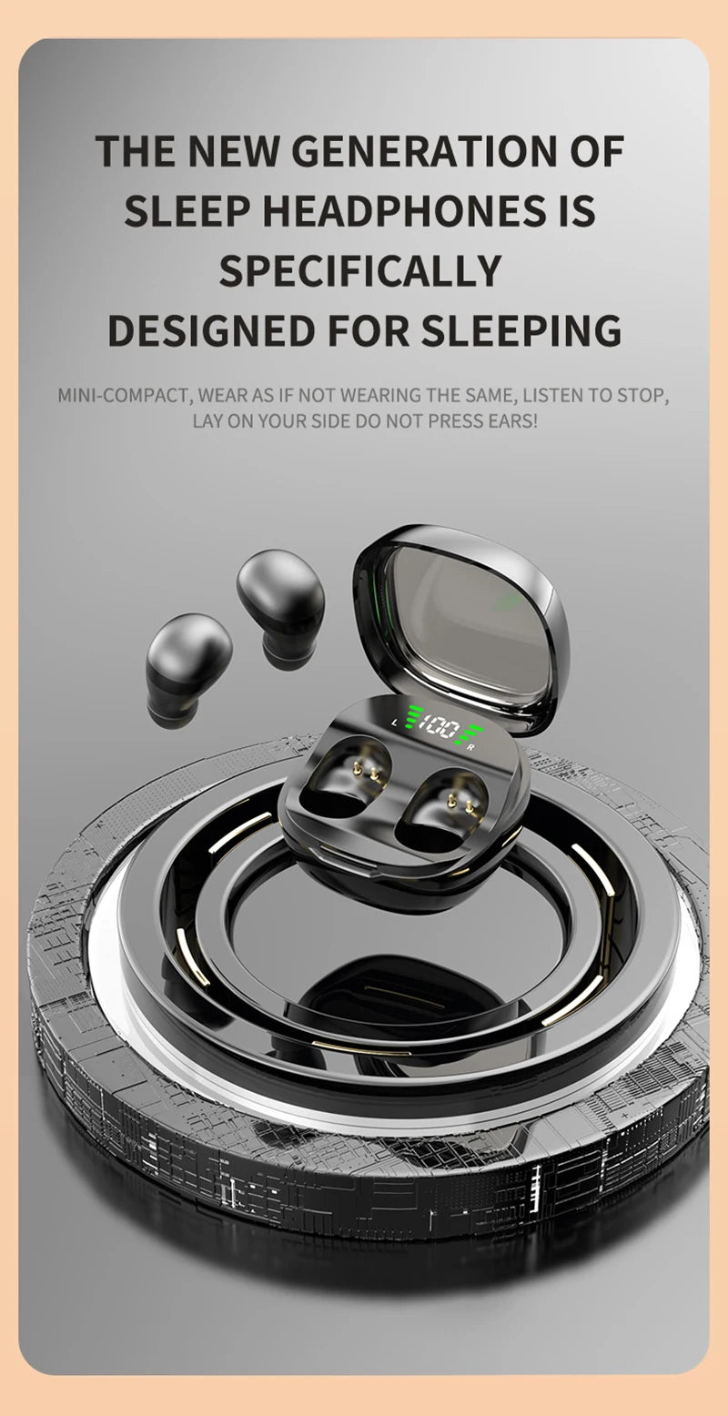 Xiaomi Mini Wireless Bluetooth 5.3 Headset Small Earbuds Sleep Work Music Sports Invisible HD HIFI Bass Sound Quality Earphones