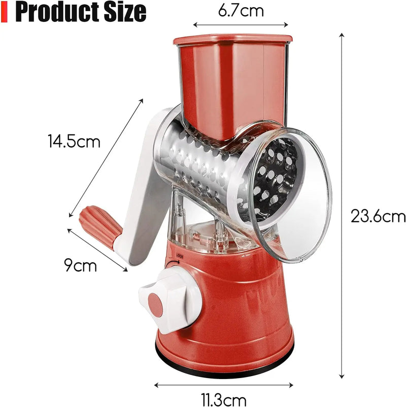 Grater Rotary - 3 in 1