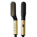 Professional Hair Comb Brush Beard Straightener Multifunctional Hair Straightening Comb Hair Curler Fast Heating Styling Tools