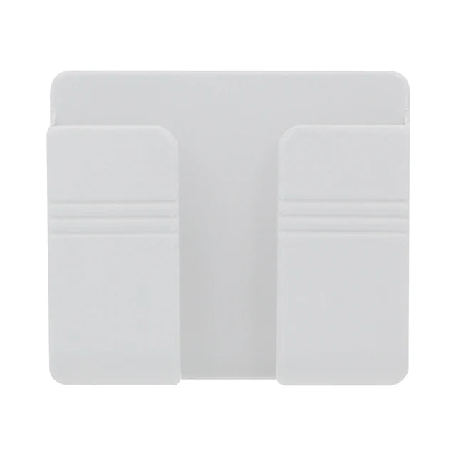 4/2/1Pcs Multifunction Punch Free Wall Mounted Storage Box Organizer TV Remote Control Mounted Mobile Phone Plug Charging Holder