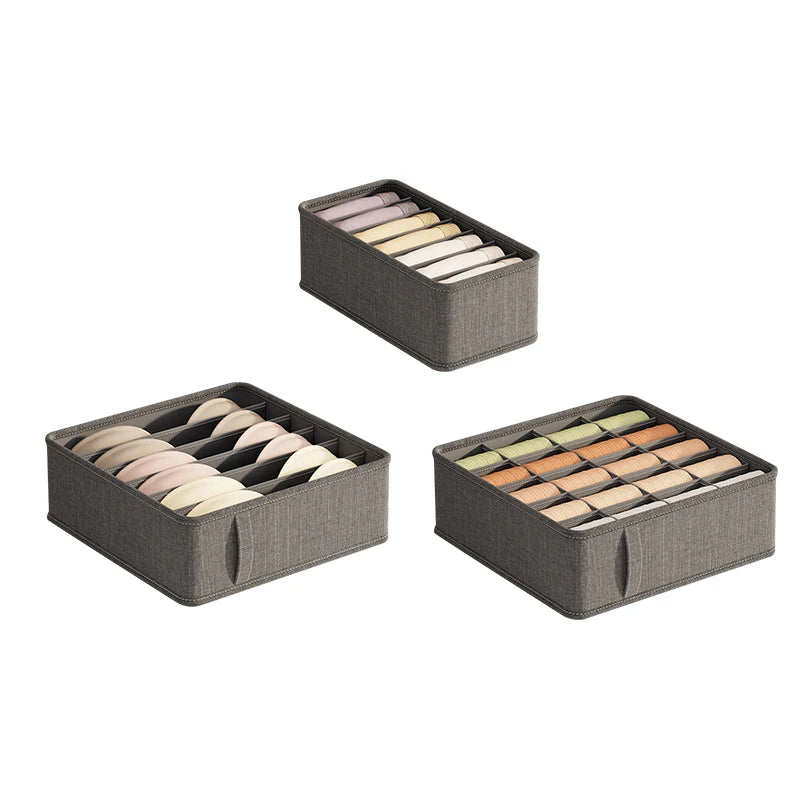 20/6/7/1 Grids Cation PP Sock Bra Pants Simplicity Organizers Of Cabinets And Drawers Home Sorting Boxes Storage Organizer Box