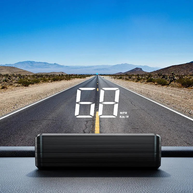 Xiaomi Car Head Up HD Electronics Accessories Display  GPS Speedometer Speed KMH Digital HUD Windshield Projector New Style