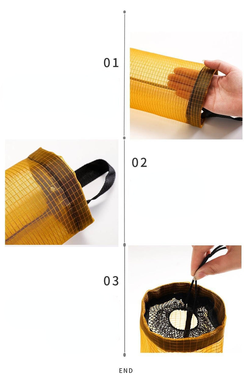 1-5 PCS Garbage Bag Storage Kitchen Garbage Organizer Plastic Bag Holder Organizing Hanging Garbage Collection Storage Bag