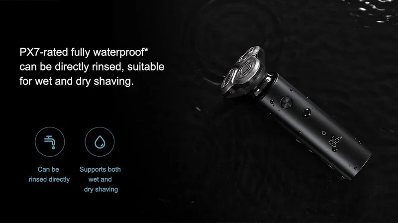 Xiaomi Mijia S500 Electric Shaver 3 Blade Men's Dry & Wet Shaving Washable Beard Shears Beard Trimmer for Mens Electric Shaver