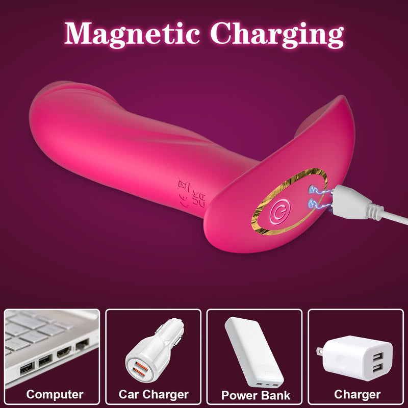 APP Control Wearable Dildo Vibrator for Women Clitoris Stimulator G-Spot Massager Female Anal Butt Plug Vibrating Adult Sex Toys