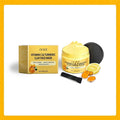 Vitamin C Turmeric Mud Mask Cleansing Shrinking Pores Moisturizer Brighten Deep Hydration Lightening Reduce Dullness Clay Mask