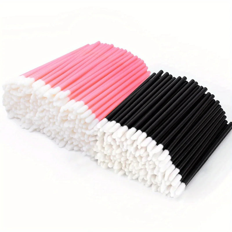 500 Disposable Lip Gloss Sticks - Plastic Lipstick Sticks, Makeup Tools, Suitable for Daily Beauty Care, Wholesale Packaging