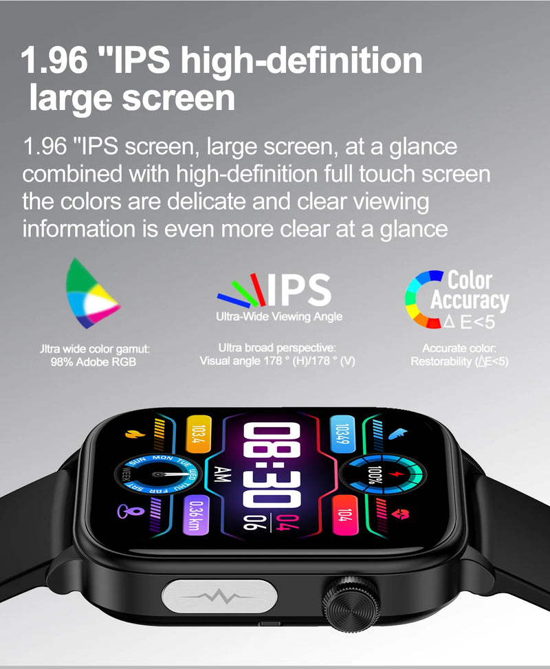 2025 New ECG+PPG Monitoring Smart Watch Women Blood pressure Blood Lipid Uric Acid Women Menstrual Health Tracker Smartwatches
