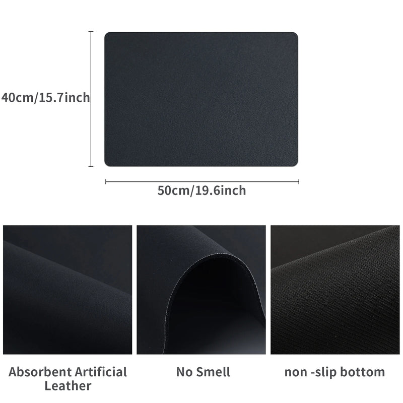 Super Absorbent Large Kitchen Absorbent Mat Antiskid Draining Coffee Dish Drying Mat Quick Dry Bathroom Drain Pad Tableware Mat