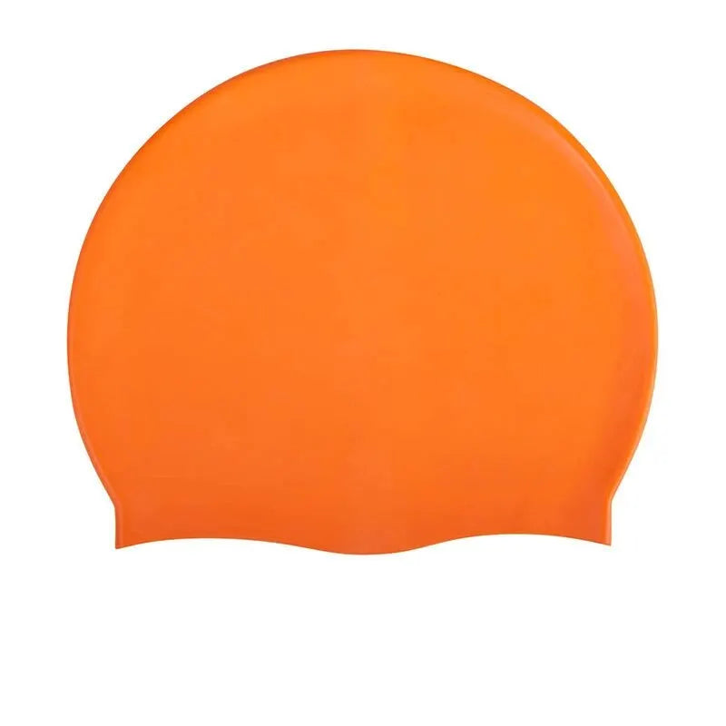 Swimming Cap Silicone Waterproof Swim Hat for Men Women Adult Kids Long Hair Pool Caps Diving Swimming Equipment Elastic Caps