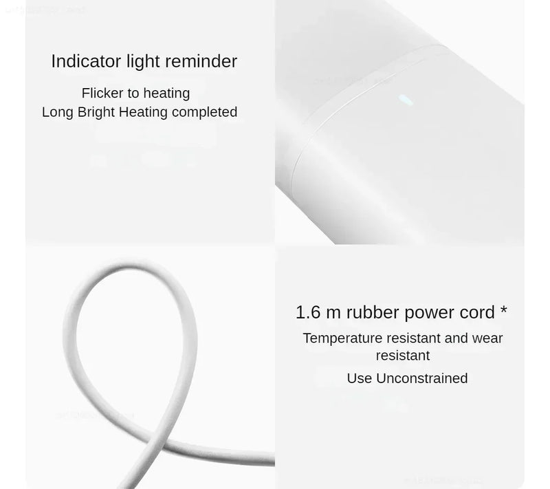 Xiaomi Mijia Garment Steamer 2 Foldable Handheld Clothes Steam Iron Portable Mite Removal Iron Steamer for Travel Home Appliance