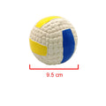 Soft Pet Ball Squeaky Toy For Small Large Dog Rugby Tennis Volleyball Football Basketball Latex Tooth Cleaning Training Toys