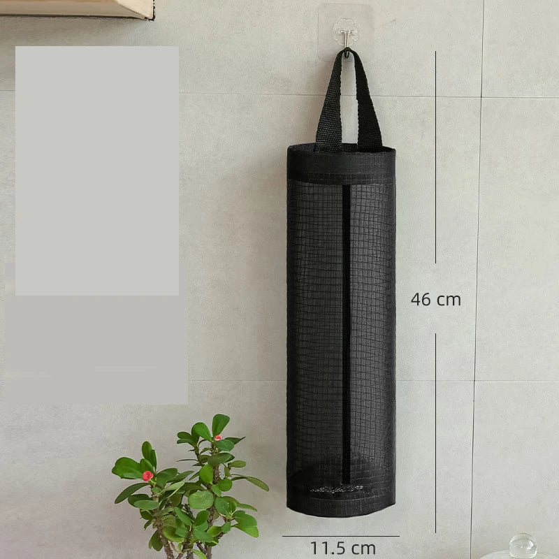 1-5 PCS Garbage Bag Storage Kitchen Garbage Organizer Plastic Bag Holder Organizing Hanging Garbage Collection Storage Bag