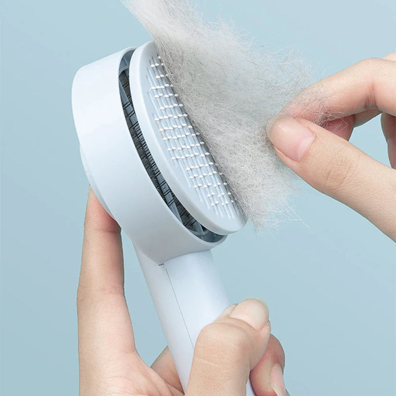 Cat Comb Cat Brush Pet Hair Removal Brush Pet Grooming Brush for Cats Dogs Pets Hair Remover Massages Puppy Kitten Accessories