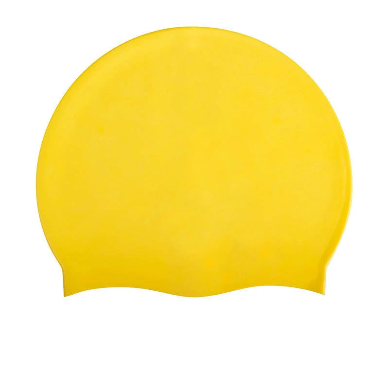 Swimming Cap Silicone Waterproof Swim Hat for Men Women Adult Kids Long Hair Pool Caps Diving Swimming Equipment Elastic Caps