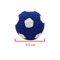 Soft Pet Ball Squeaky Toy For Small Large Dog Rugby Tennis Volleyball Football Basketball Latex Tooth Cleaning Training Toys