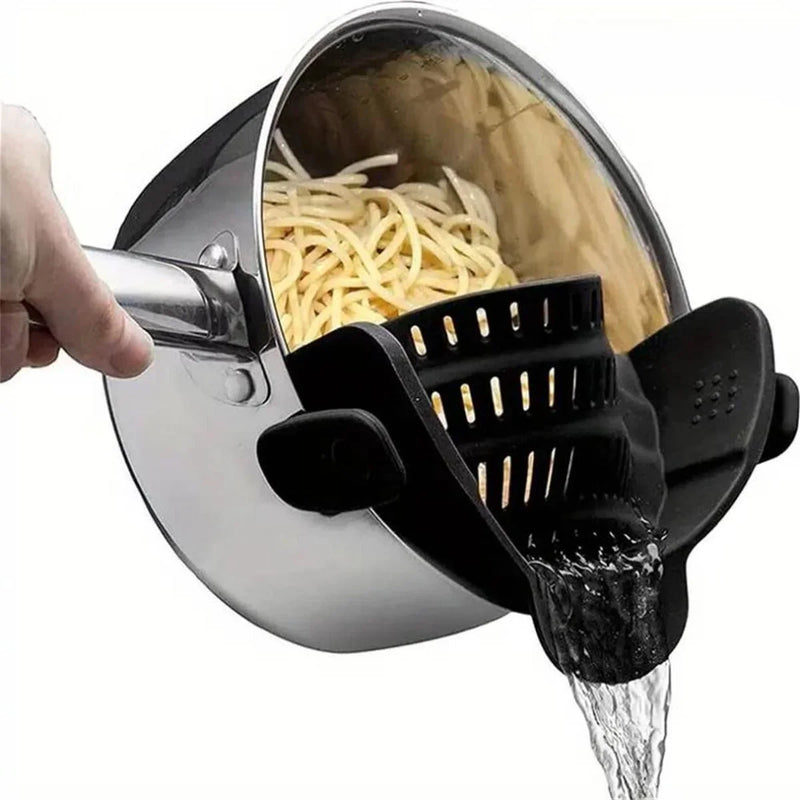 Wooden Handle Stainless Steel Small Colander Fine Mesh Oil Strainer Multi-function Filter Mesh Flour Sifter Kitchen Baking Tools