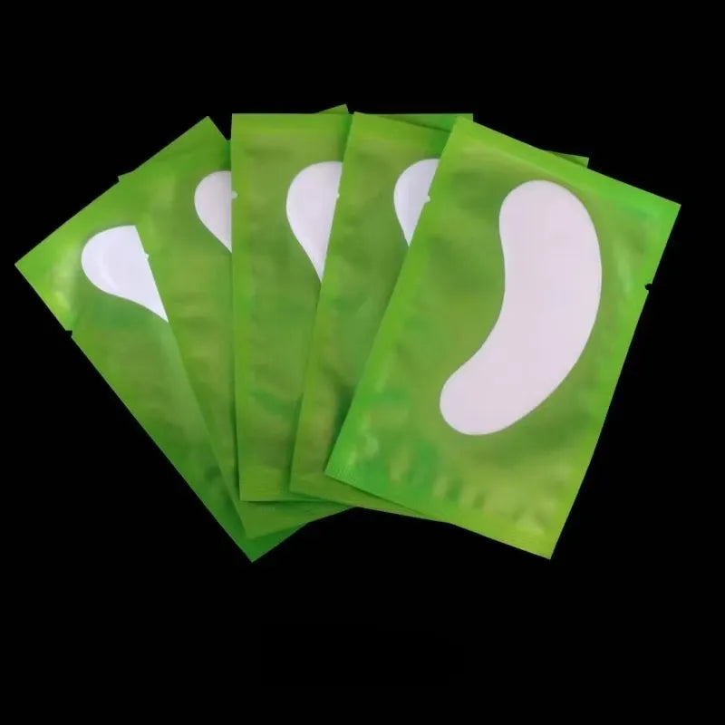 50 Pieces Of Hydrogel Eyelash Patch Grafting Eyelashes Isolating Pad Eyelash Patch Beauty  Moisturizing Eye Mask for Long-lastin