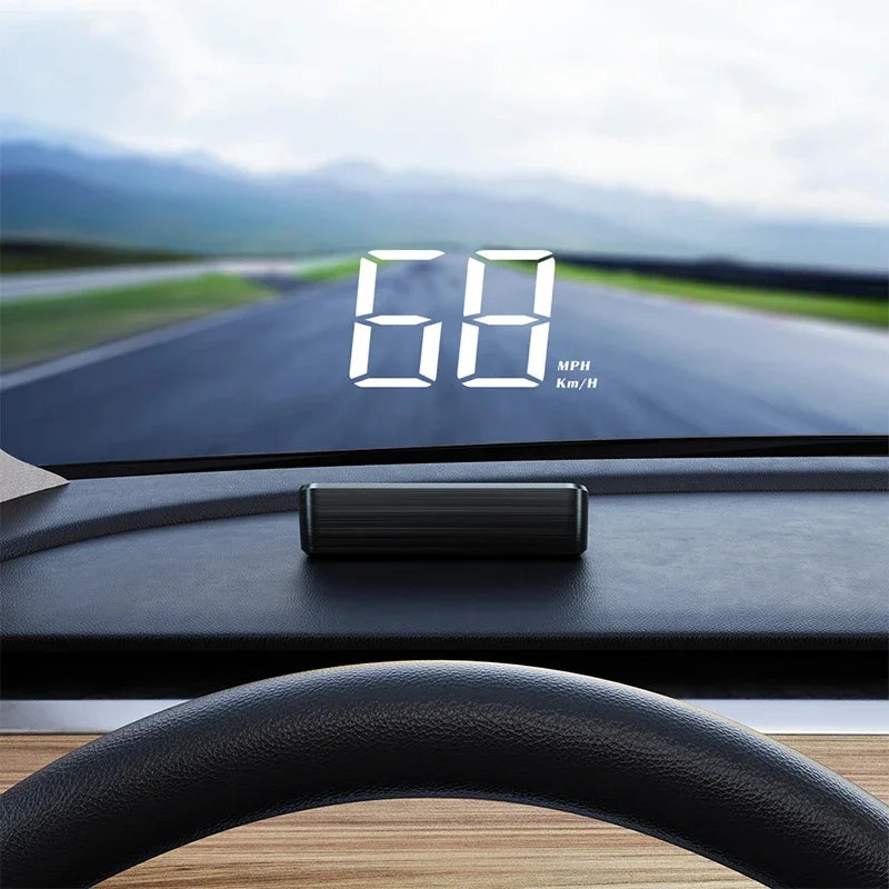 Xiaomi Car Head Up HD Electronics Accessories Display  GPS Speedometer Speed KMH Digital HUD Windshield Projector New Style